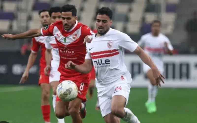 75 دقيقة.. تعادل سلبي بين الزمالك وشباب بلوزداد في الكونفدرالية